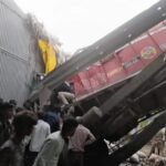2 Dead After Beetroot-Laden Truck Overturns, Hangs At 45° After Crashing Off MP’s Ratlam Expressway Bridge