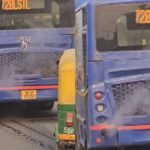 Social Media Post Exposes Delhi’s ‘No PUC, No Fuel’ Policy After DTC Bus Seen Emitting Thick Black Smoke